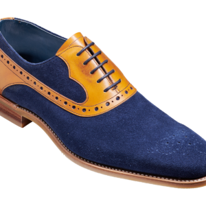 Elliot - Navy Suede / Cedar Calf