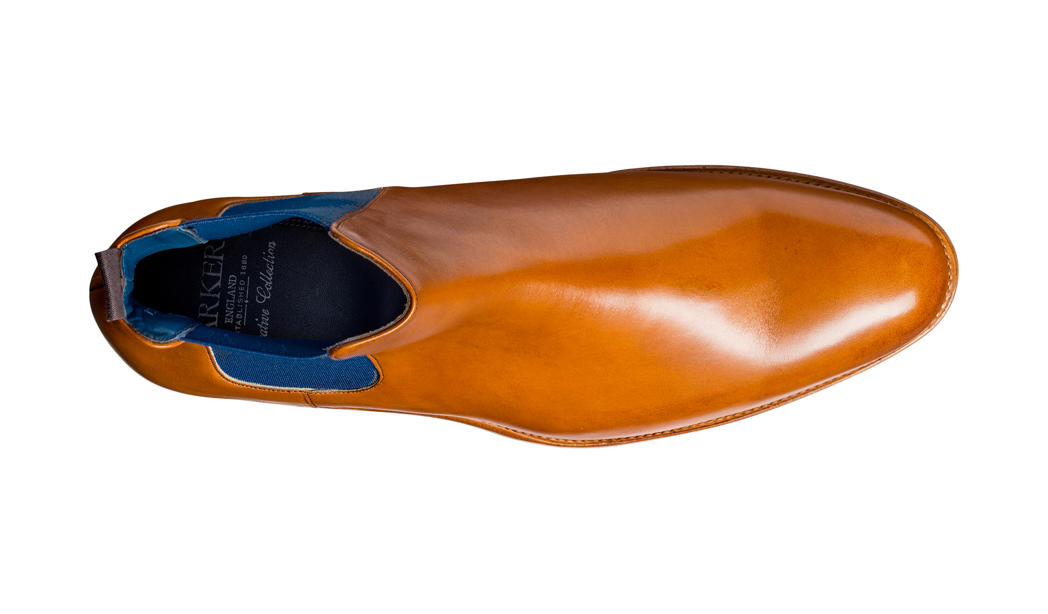 Hopper - Cedar Calf / Navy Elastic - Image 3