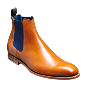 Hopper - Cedar Calf / Navy Elastic